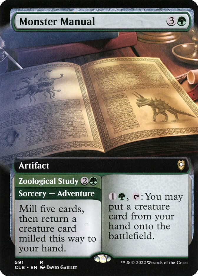 Monster Manual Extended Art 591 (Commander Legends: Battle for Baldur's Gate)  | Good Games Modbury