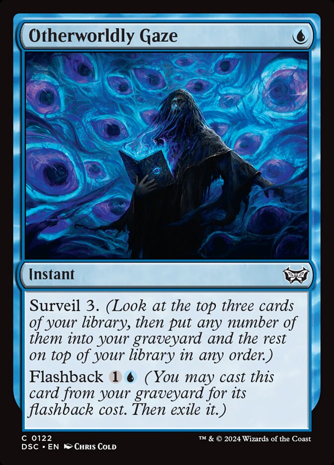 Otherworldly Gaze 122/40 (Commander: Duskmourn: House of Horror)  | Good Games Modbury
