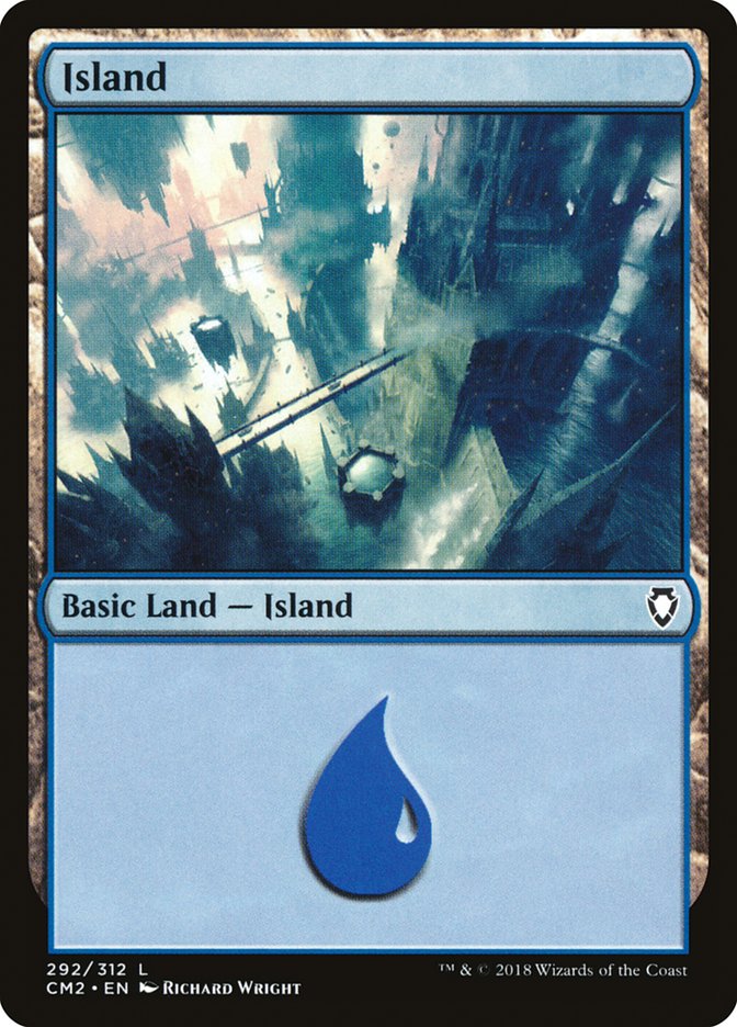 Island 292/312 (Commander Anthology Volume II)  | Good Games Modbury