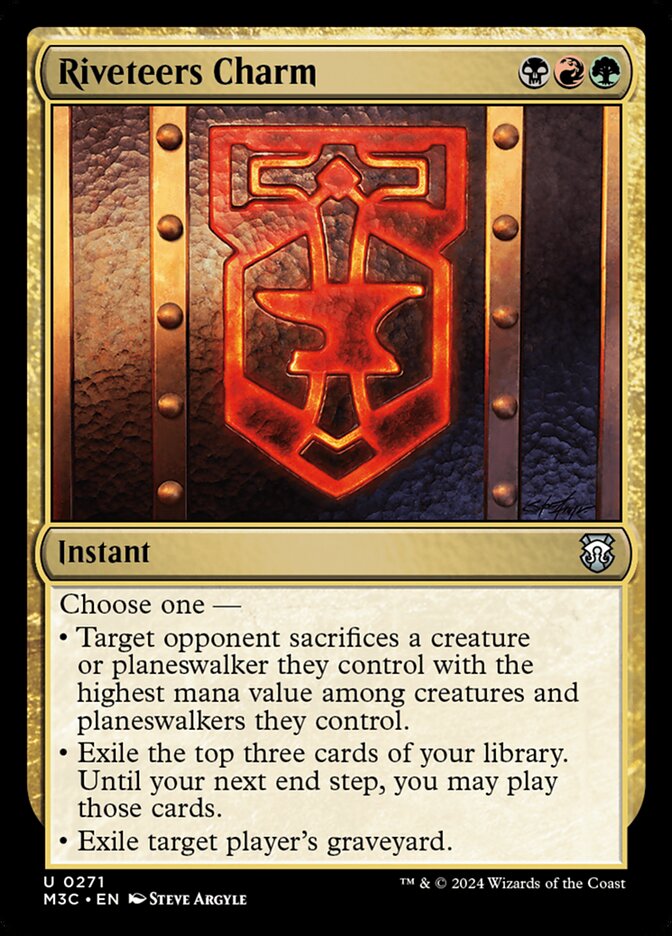 Riveteers Charm 271/411 (Commander: Modern Horizons 3)  | Good Games Modbury