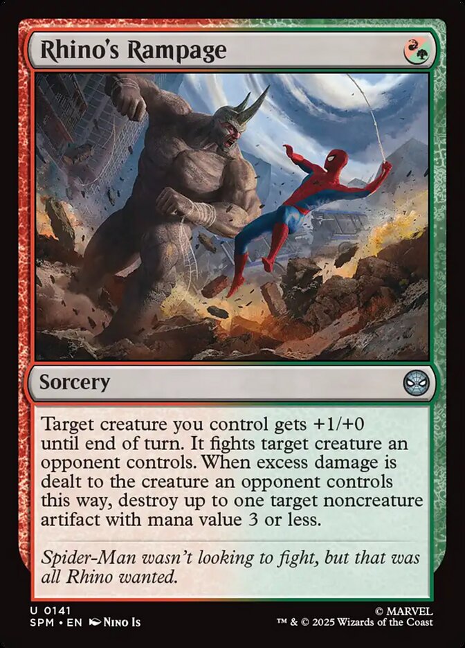 Rhino's Rampage 141 (Marvel's Spider-Man)  - Foil | Good Games Modbury