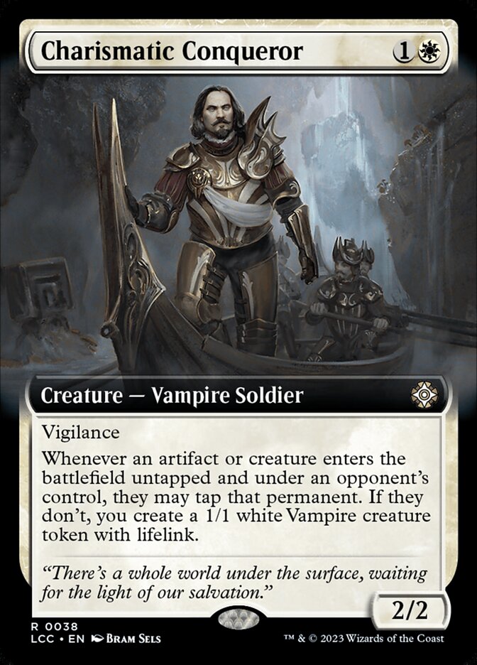 Charismatic Conqueror 38/370 (Commander: The Lost Caverns of Ixalan)  - Extended Art | Good Games Modbury