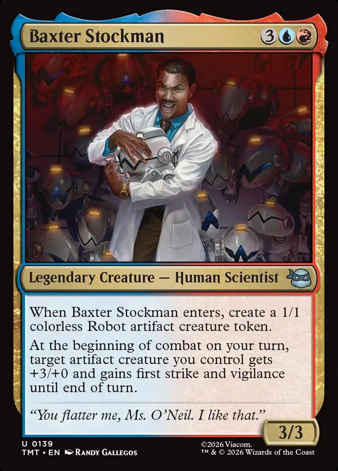 Baxter Stockman 139/190 (Teenage Mutant Ninja Turtles)  - Foil | Good Games Modbury