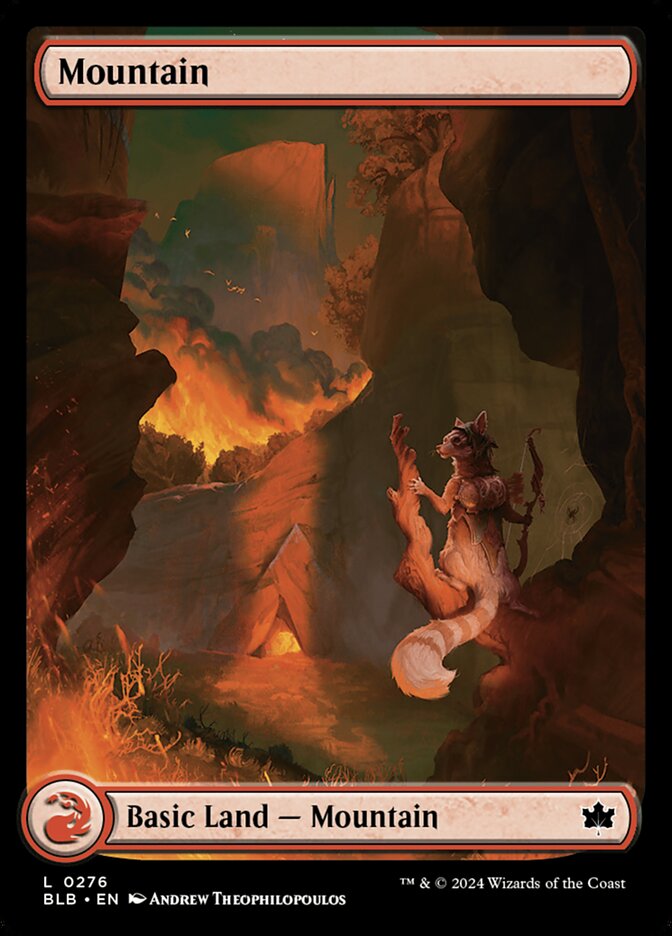 Mountain 0276 276 (Bloomburrow)  - Foil | Good Games Modbury
