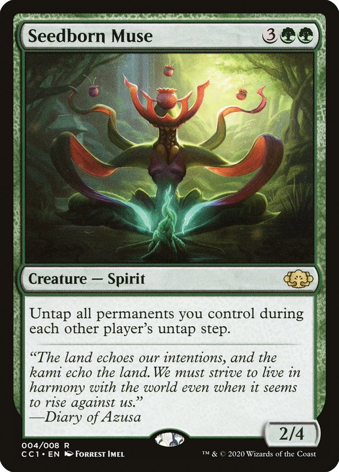 Seedborn Muse 4/8 (Commander Collection: Green)  - Foil | Good Games Modbury