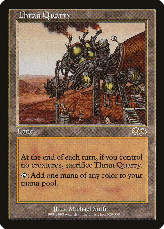 Thran Quarry 329/350 (Urza's Saga)  | Good Games Modbury