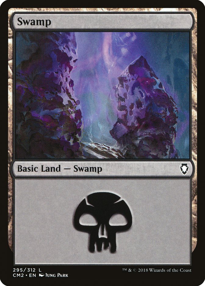 Swamp 295/312 (Commander Anthology Volume II)  | Good Games Modbury
