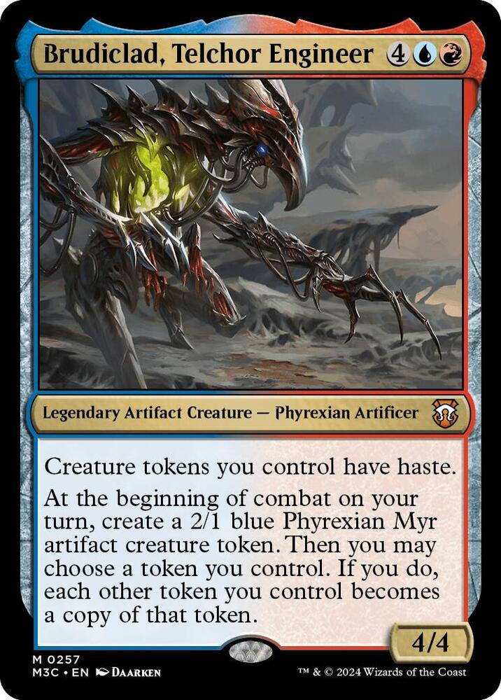 Brudiclad, Telchor Engineer 257 (Commander: Modern Horizons 3)  - Ripple Foil | Good Games Modbury