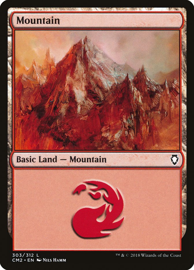 Mountain 303/312 (Commander Anthology Volume II)  | Good Games Modbury