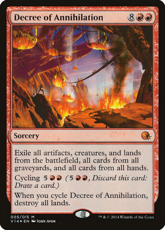 Decree of Annihilation 5/15 (From the Vault: Annihilation)  - Foil | Good Games Modbury