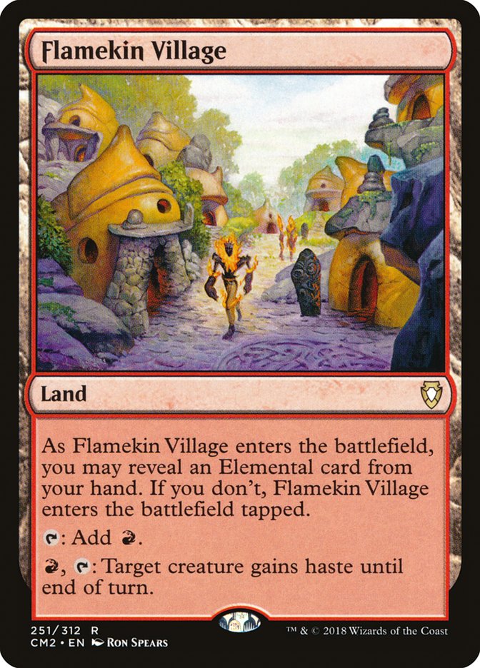 Flamekin Village 251/312 (Commander Anthology Volume II)  | Good Games Modbury