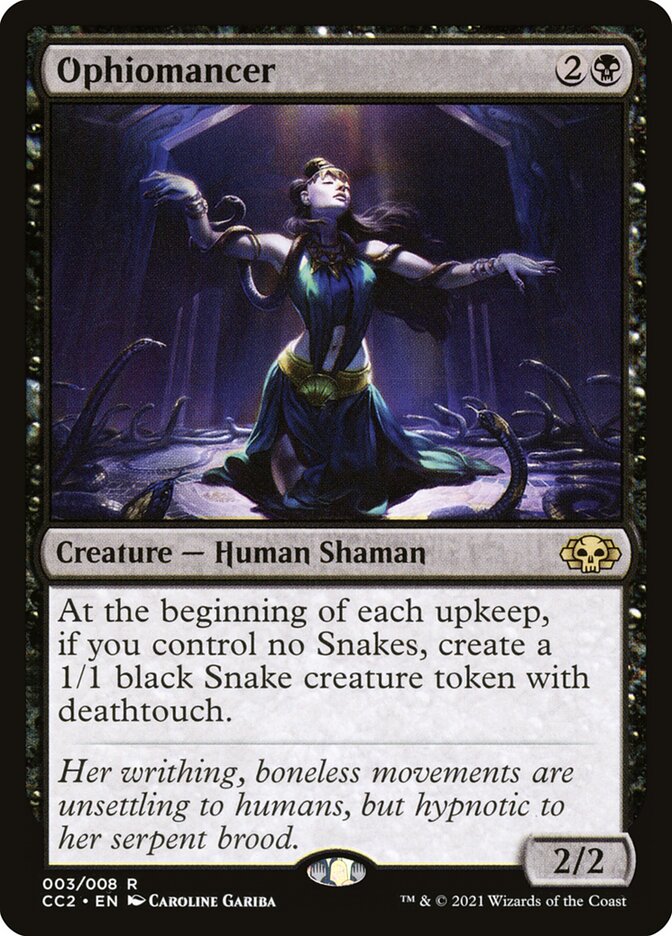Ophiomancer 3/8 (Commander Collection: Black)  | Good Games Modbury