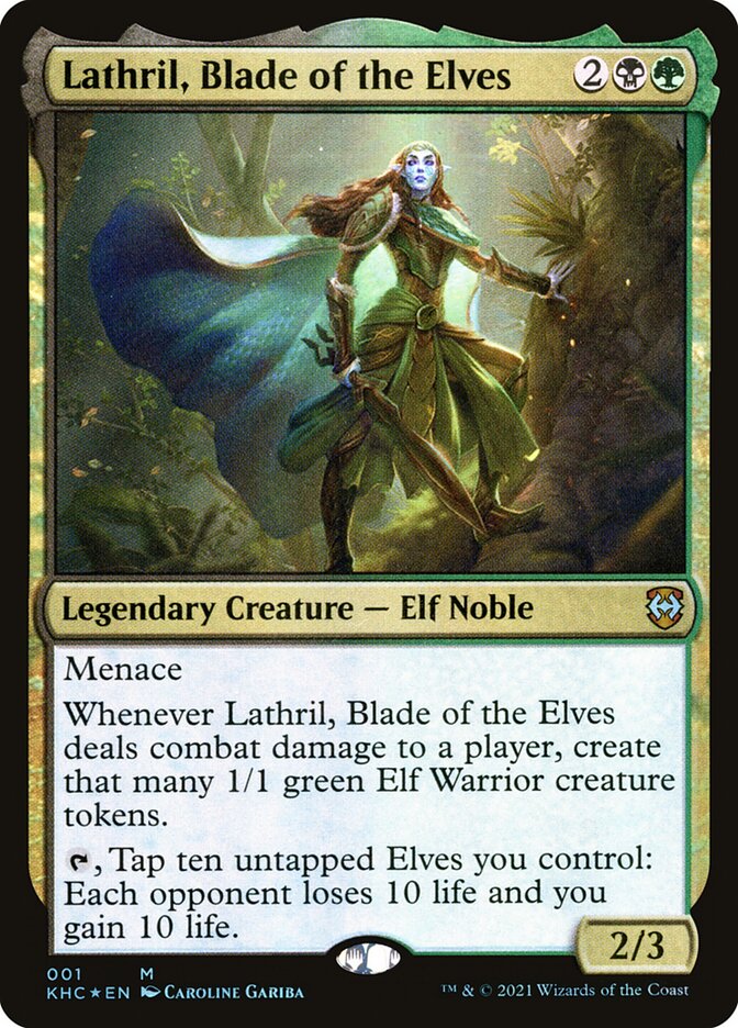 Lathril, Blade of the Elves 1/1 (Commander: Kaldheim)  | Good Games Modbury