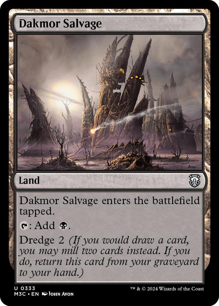 Dakmor Salvage 333 (Commander: Modern Horizons 3)  - Ripple Foil | Good Games Modbury