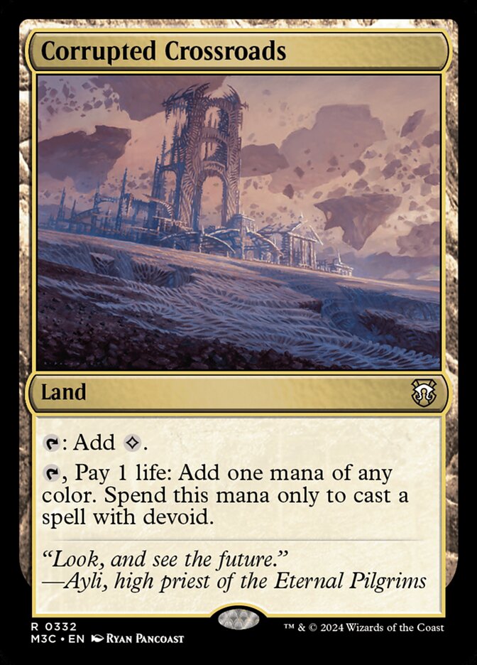 Corrupted Crossroads 332/411 (Commander: Modern Horizons 3)  | Good Games Modbury
