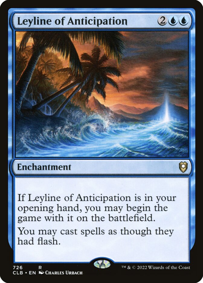 Leyline of Anticipation 726 (Commander Legends: Battle for Baldur's Gate)  | Good Games Modbury