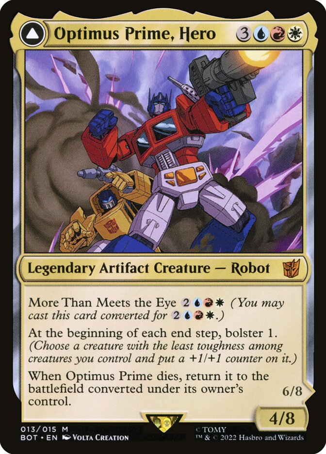 Optimus Prime Hero 13 (Universes Beyond: Transformers)  - Foil | Good Games Modbury