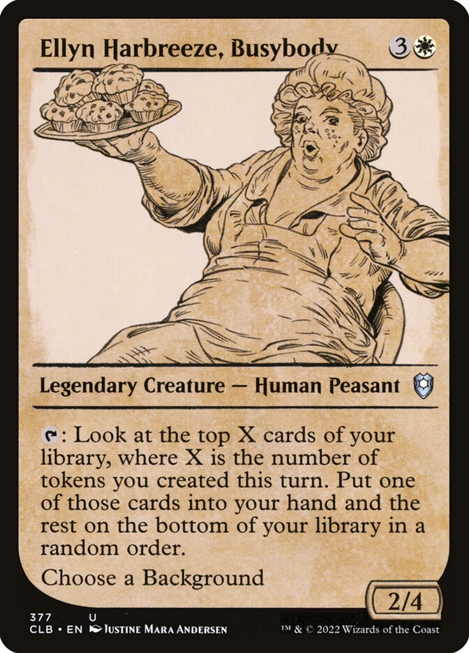 Ellyn Harbreeze, Busybody 377/361 (Commander Legends: Battle for Baldur's Gate)  | Good Games Modbury