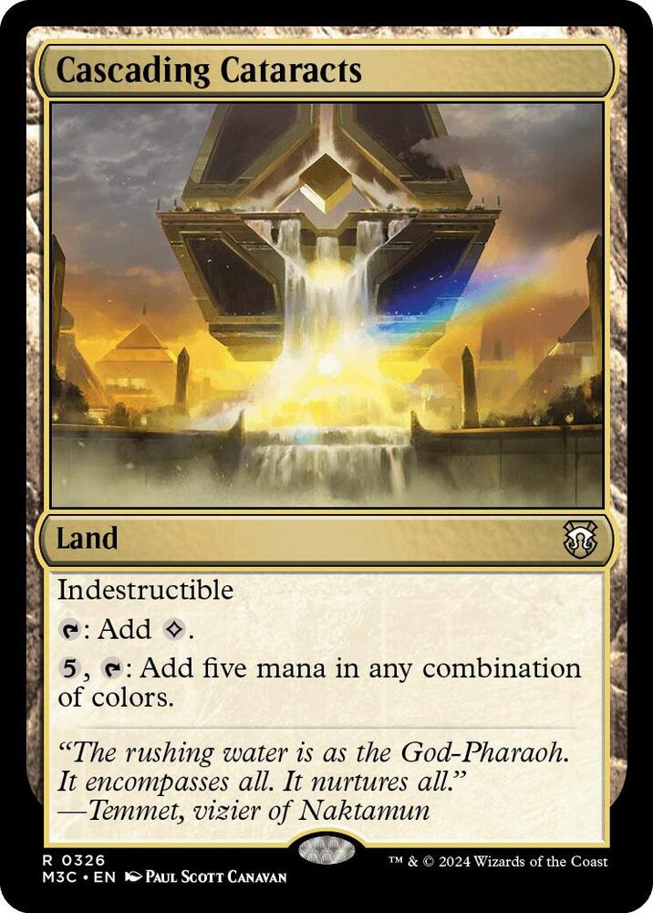 Cascading Cataracts 326/411 (Commander: Modern Horizons 3)  - Ripple Foil | Good Games Modbury