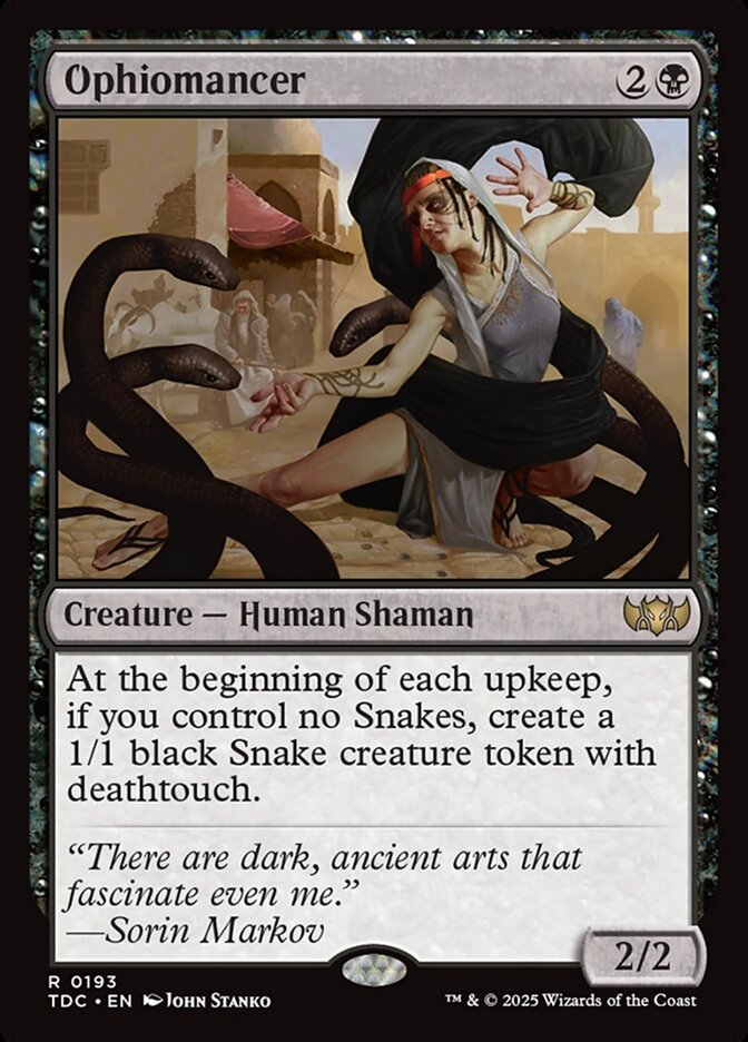 Ophiomancer 193 (Commander: Tarkir: Dragonstorm)  | Good Games Modbury