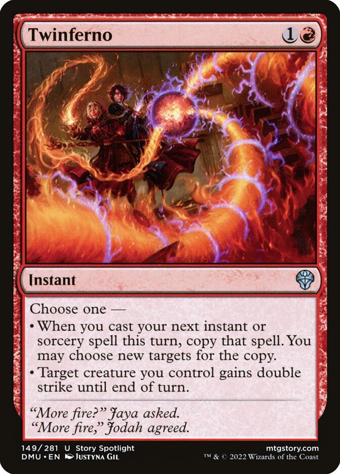 Twinferno 149/281 (Dominaria United)  | Good Games Modbury