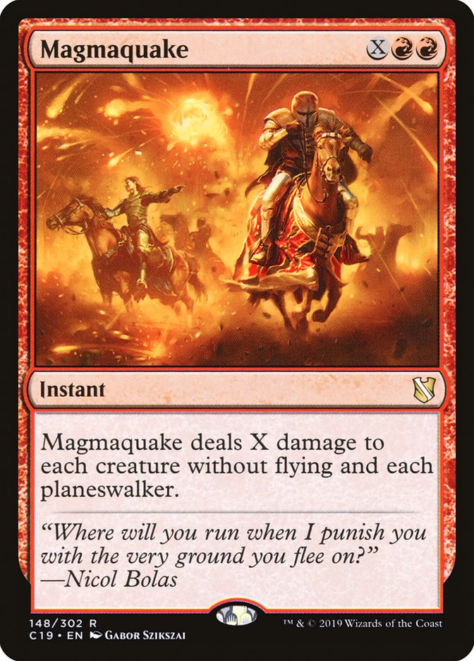 Magmaquake 148/302 (Commander 2019)  | Good Games Modbury