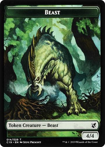 Beast // Wurm 14 // 21 (Commander 2019)  | Good Games Modbury