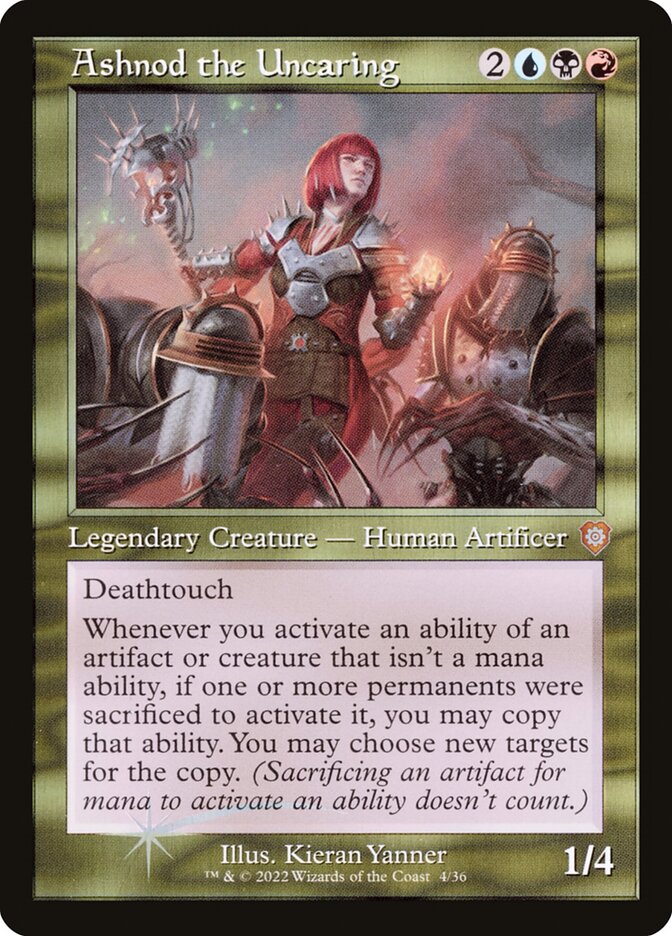 Ashnod the Uncaring 4/40 (Commander: The Brothers' War)  - Foil | Good Games Modbury