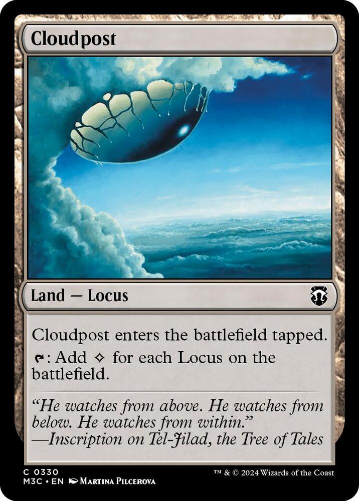 Cloudpost 330/411 (Commander: Modern Horizons 3)  - Ripple Foil | Good Games Modbury
