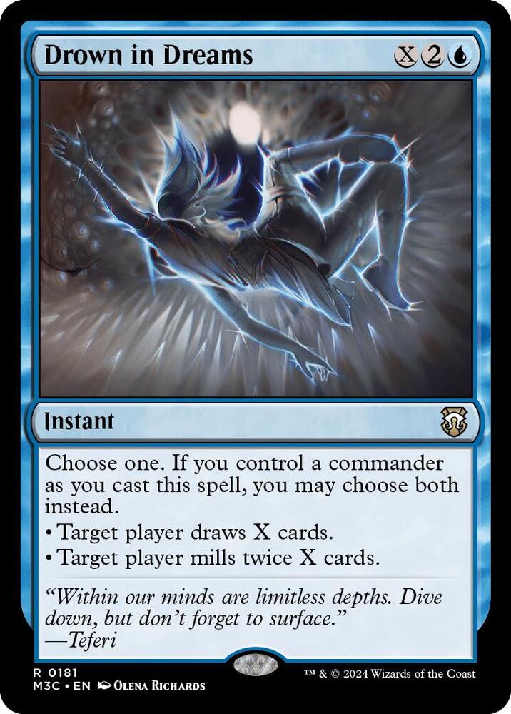 Drown in Dreams 181/411 (Commander: Modern Horizons 3)  - Ripple Foil | Good Games Modbury