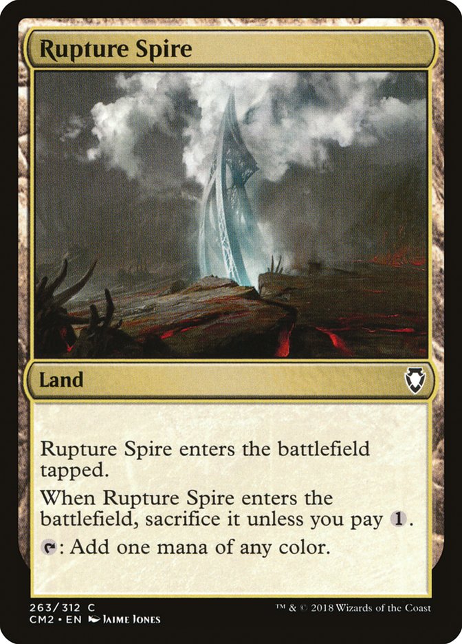 Rupture Spire 263/312 (Commander Anthology Volume II)  | Good Games Modbury
