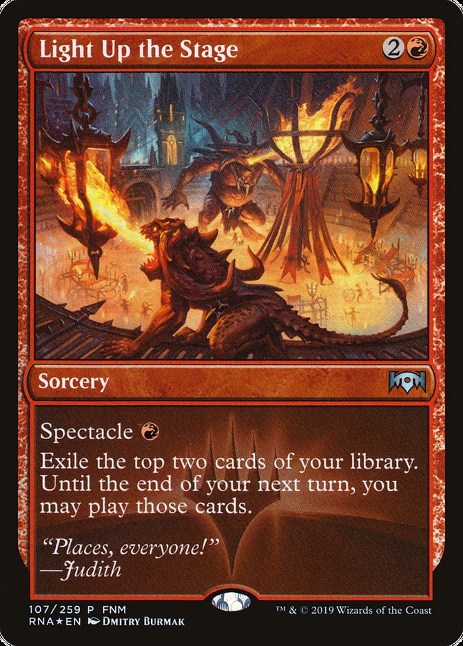 Light Up the Stage 107 (FNM Promos)  - Foil | Good Games Modbury