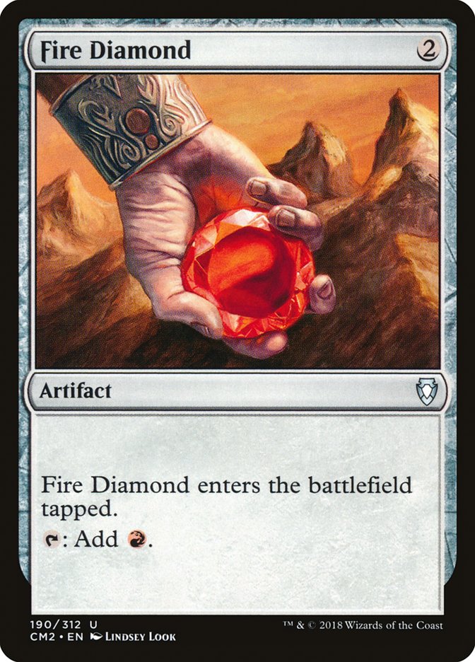 Fire Diamond 190/312 (Commander Anthology Volume II)  | Good Games Modbury
