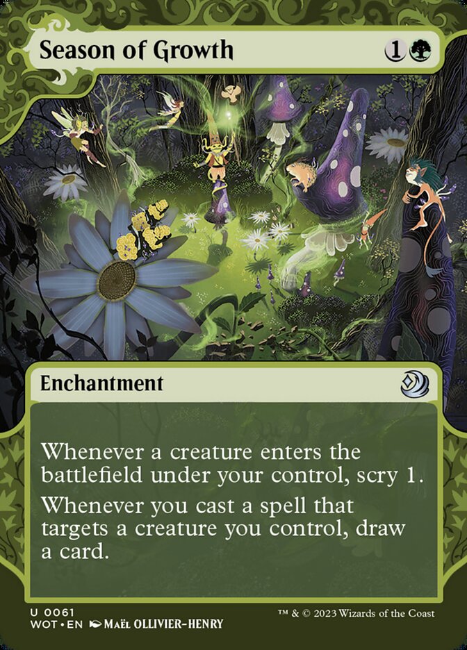 Season of Growth 61/63 (Wilds of Eldraine: Enchanting Tales)  - Showcase | Good Games Modbury