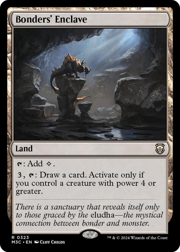 Bonders' Enclave 323/411 (Commander: Modern Horizons 3)  - Ripple Foil | Good Games Modbury