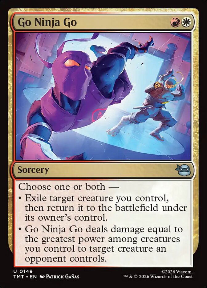 Go Ninja Go 149 (Teenage Mutant Ninja Turtles)  - Foil | Good Games Modbury