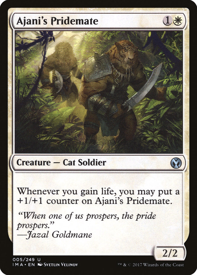 Ajani's Pridemate 5/249 (Iconic Masters)  | Good Games Modbury