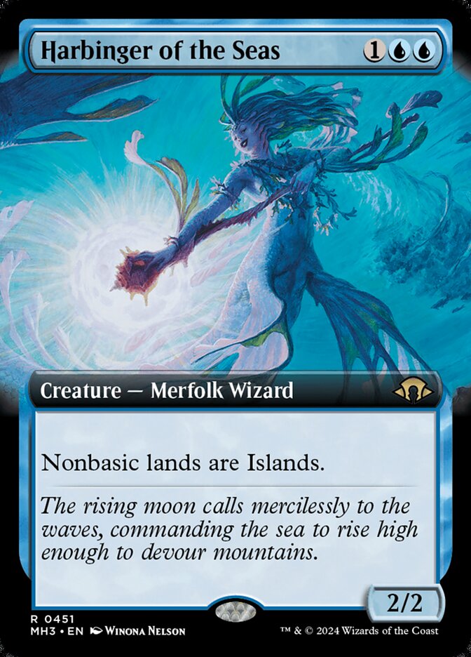 Harbinger of the Seas 451 (Modern Horizons 3)  - Extended Art | Good Games Modbury