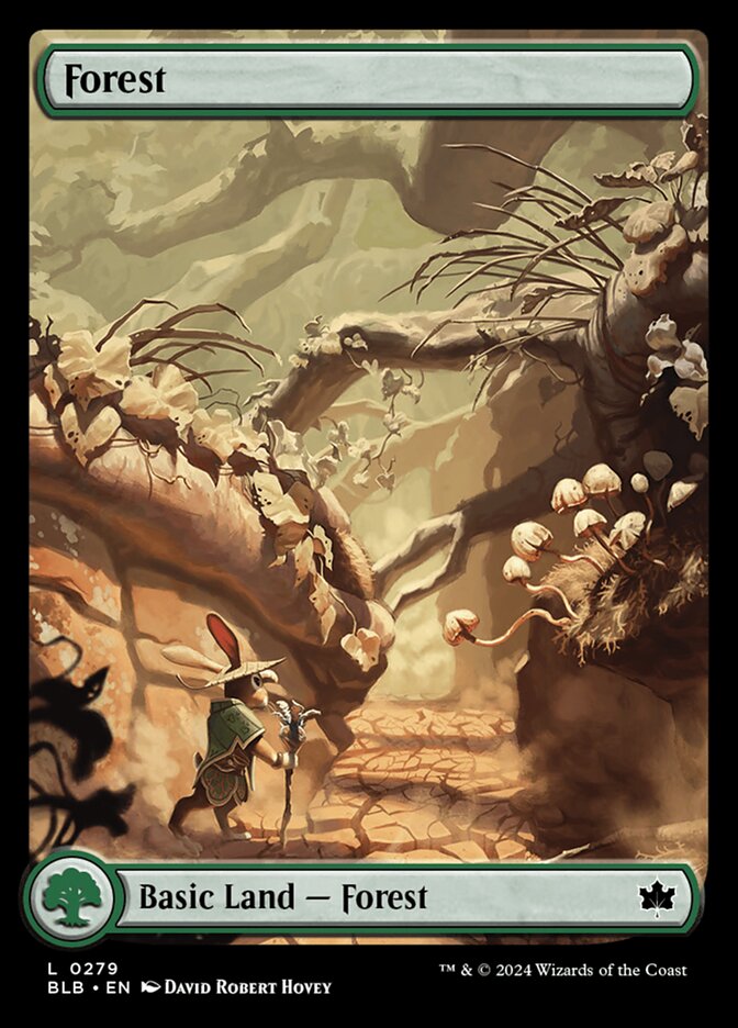 Forest 279 (Bloomburrow)  - Foil | Good Games Modbury