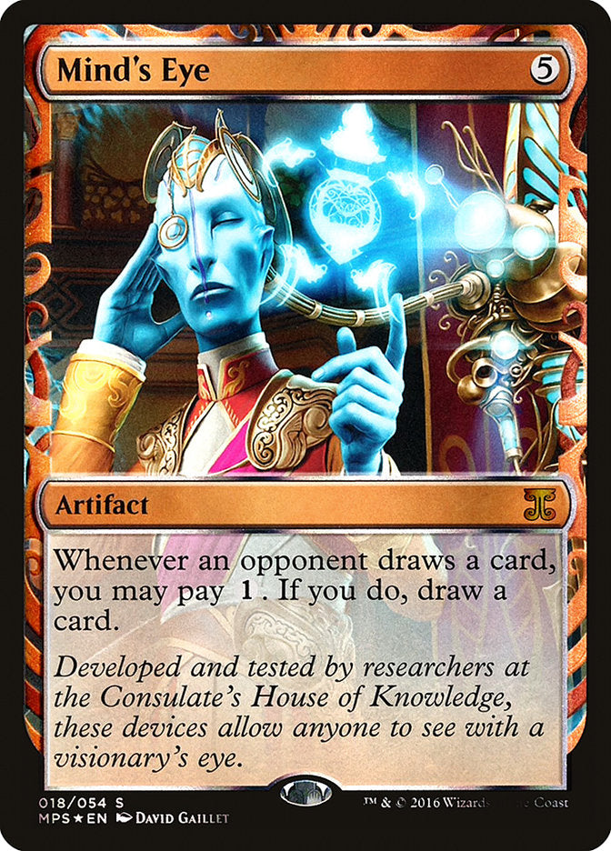 Mind's Eye 18/54 (Masterpiece Series: Kaladesh Inventions)  - Foil | Good Games Modbury