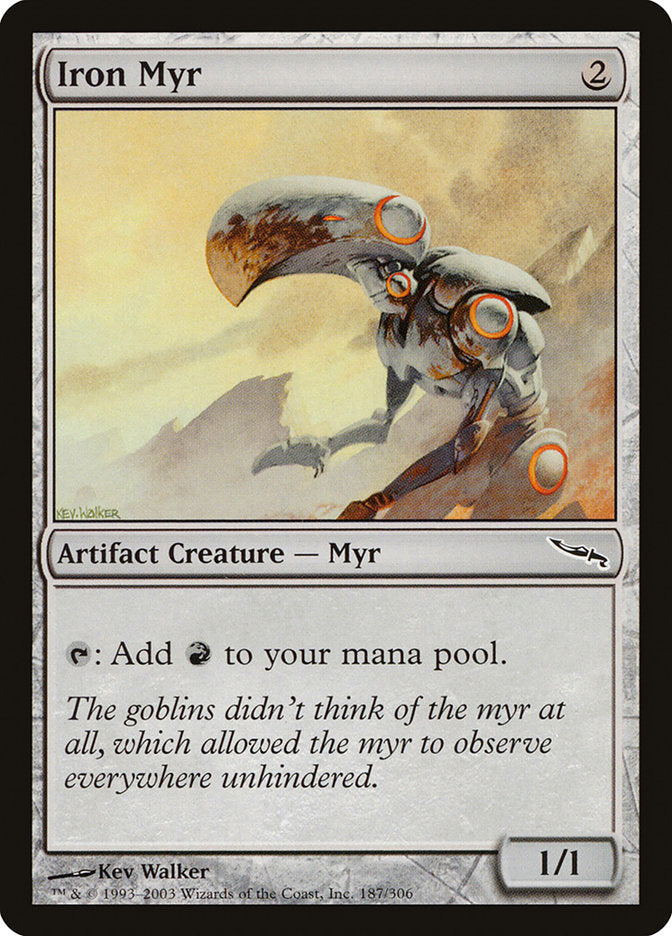 Iron Myr 187/306 (Mirrodin)  - Foil | Good Games Modbury