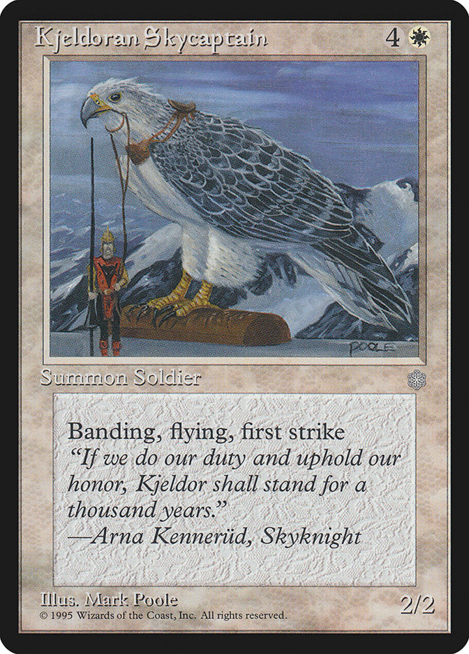 Kjeldoran Skycaptain 39/383 (Ice Age)  | Good Games Modbury