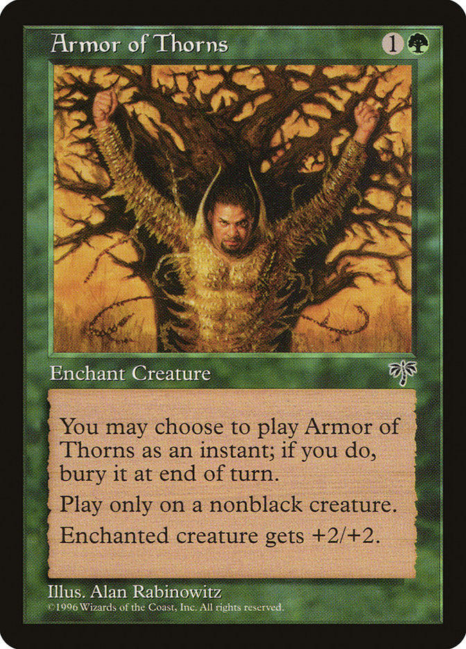 Armor of Thorns 206/350 (Mirage)  | Good Games Modbury