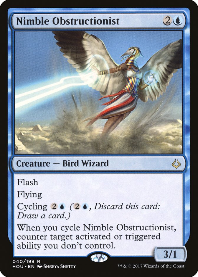 Nimble Obstructionist 40/199 (Hour of Devastation)  | Good Games Modbury