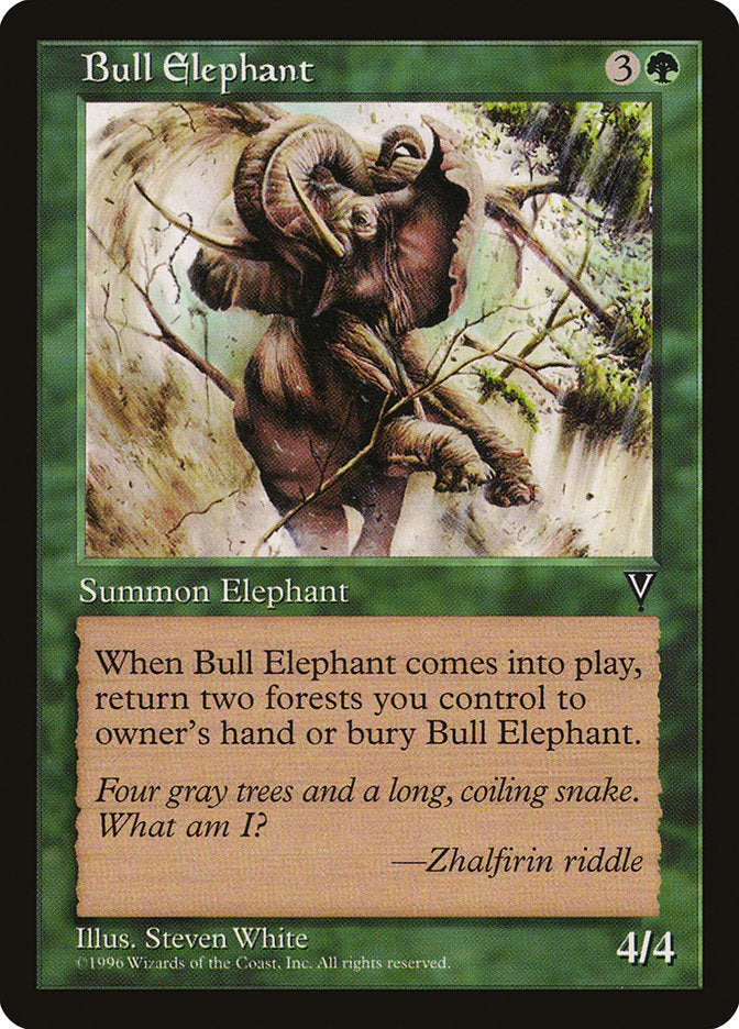 Bull Elephant 101/167 (Visions)  | Good Games Modbury