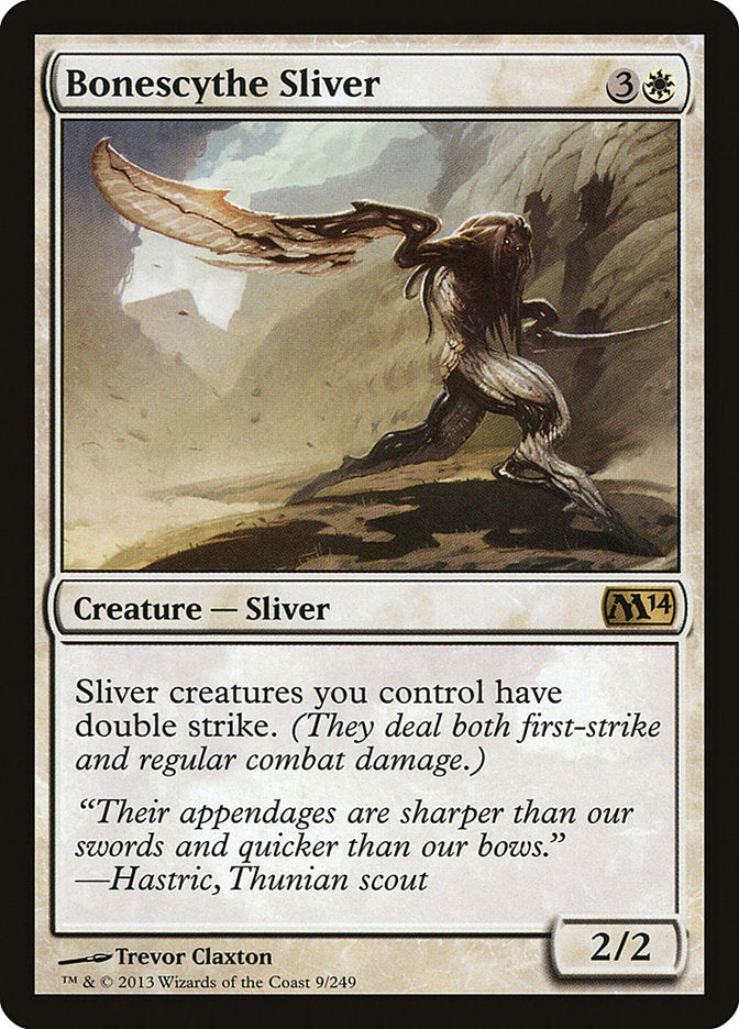 Bonescythe Sliver 9 (Magic 2014 (M14))  | Good Games Modbury