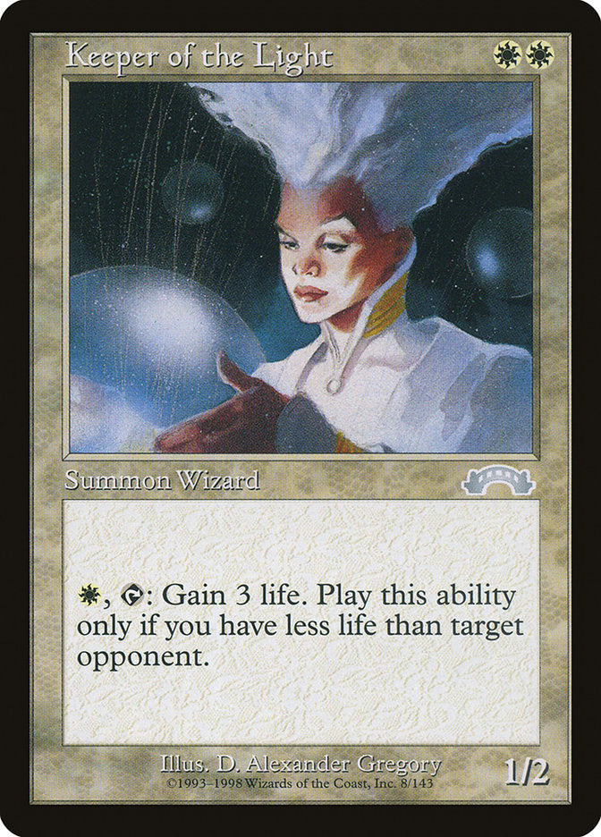 Keeper of the Light 8/143 (Exodus)  | Good Games Modbury