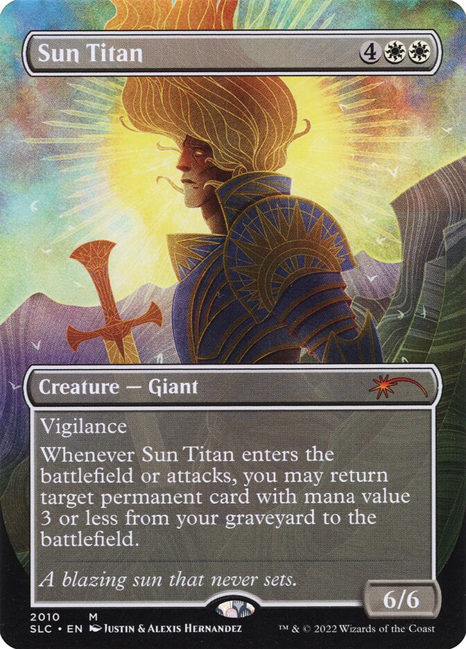 Sun Titan 2010 (Secret Lair Countdown Kit)  - Borderless | Good Games Modbury