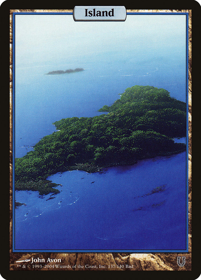 Island 137/140 (Unhinged)  - Full Art Foil | Good Games Modbury