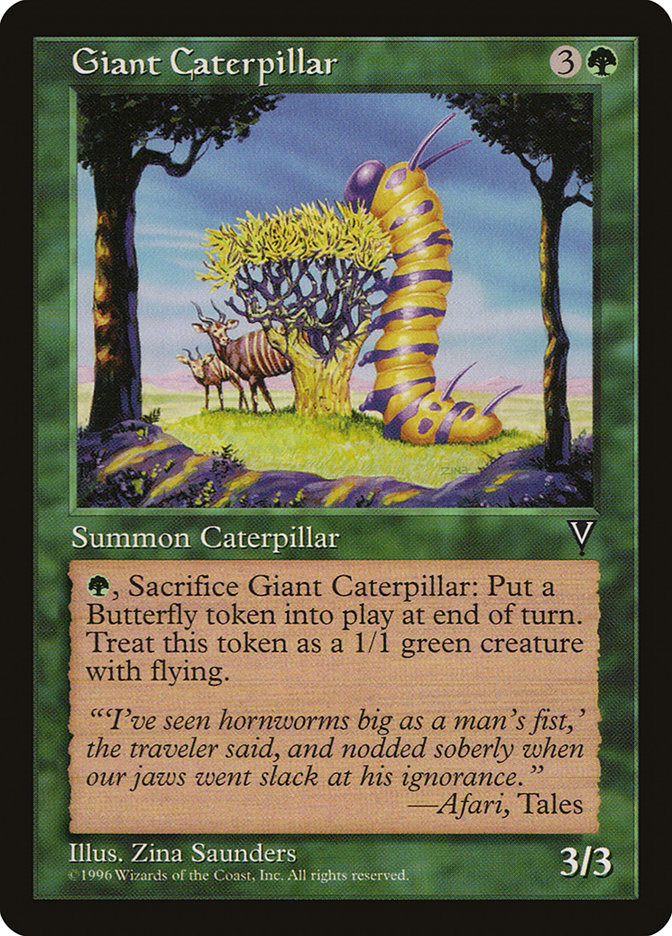 Giant Caterpillar 108/167 (Visions)  | Good Games Modbury